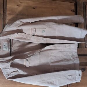 Kimes Ranch Cloverleaf Brown Shirt Jacket.